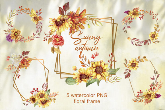 Discover the Versatility of Sunflower Bouquet Floral Frame Wreath