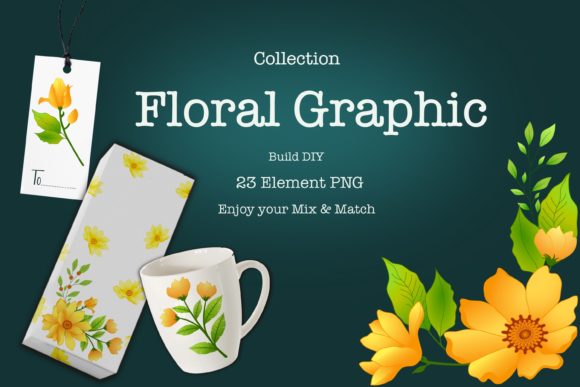 Embrace Creativity with Floral Graphic Build DIY Design Style