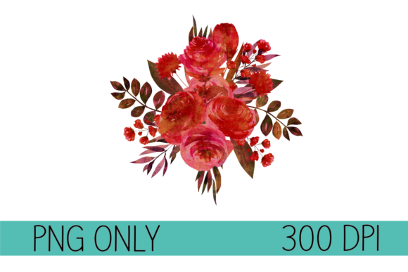 Embrace Elegance with Red Vintage Floral PNG: A Versatile Design Solution