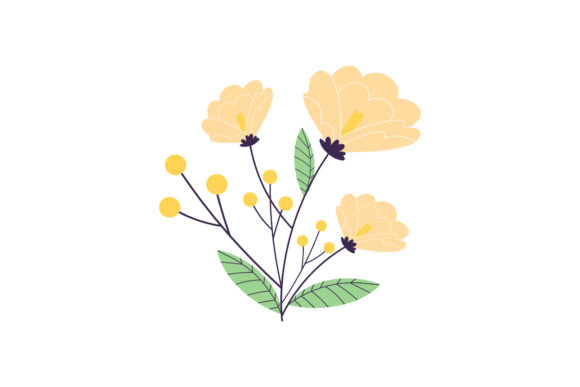 Explore the Beauty of Floral Yellow Flower Vector