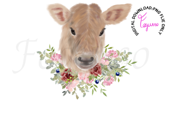 Exploring the Versatility of Cow Floral Sublimation Design Clipart