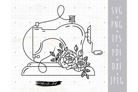 Exploring the Versatility of Floral Sewing Machine SVG Files
