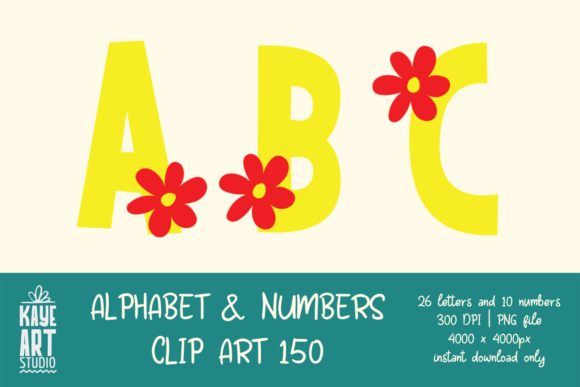 Floral Alphabet Sublimation 150: Creative Design Essentials