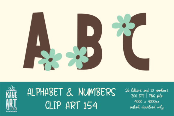 Floral Alphabet Sublimation 154: Creative Versatility