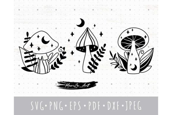Unlocking Creativity with the Magic Floral Mushroom SVG and PNG Bundle